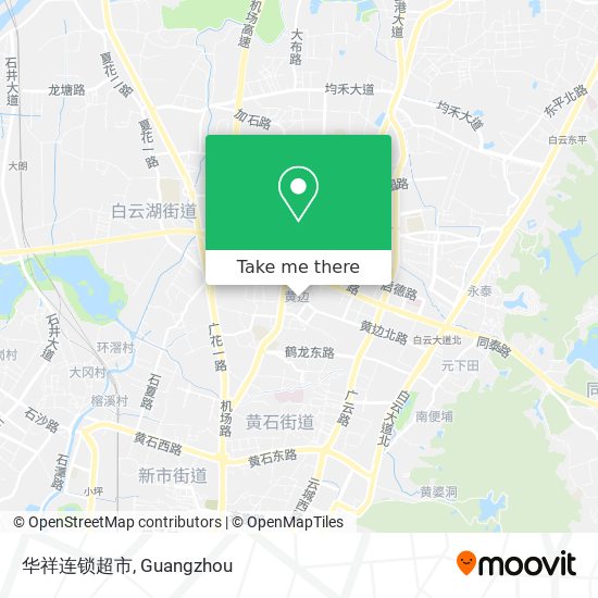 华祥连锁超市 map