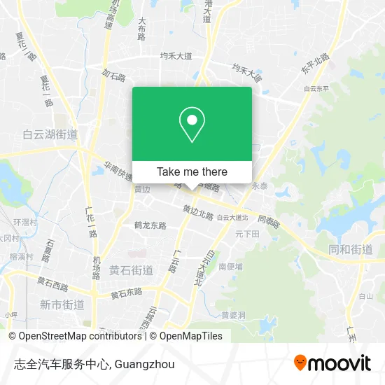 志全汽车服务中心 map