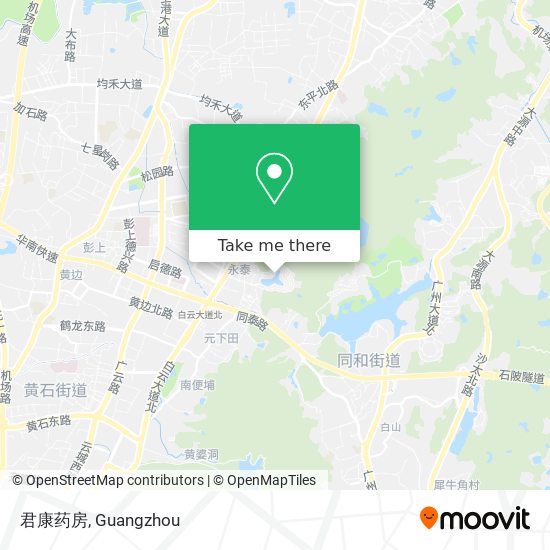 君康药房 map