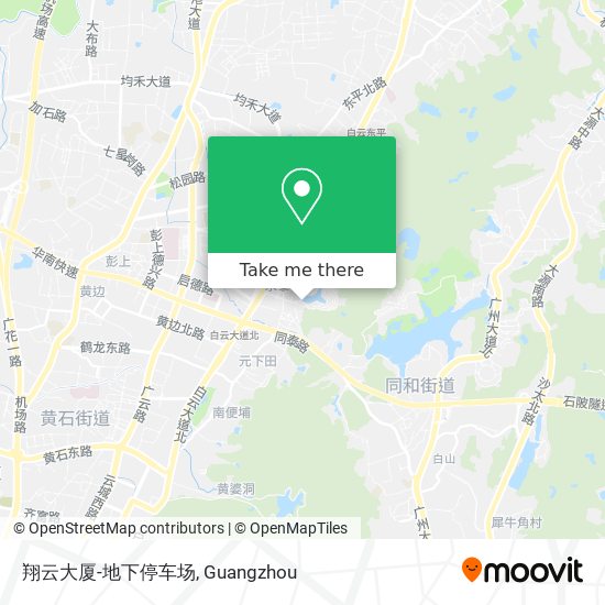 翔云大厦-地下停车场 map