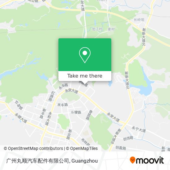 广州丸顺汽车配件有限公司 map