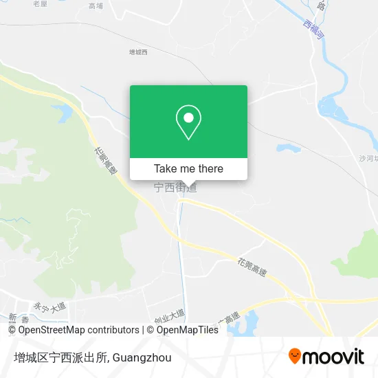 增城区宁西派出所 map