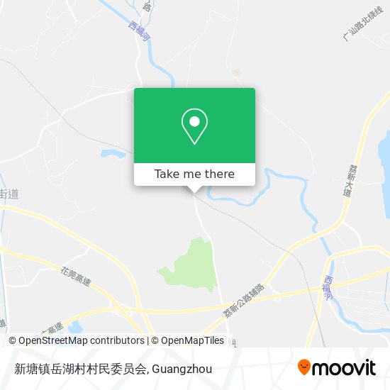 新塘镇岳湖村村民委员会 map