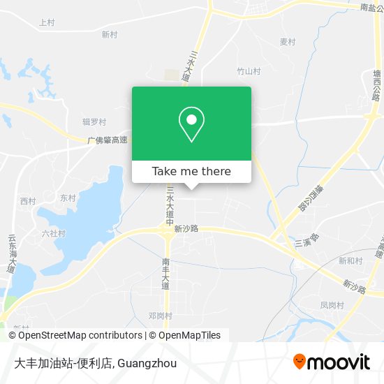 大丰加油站-便利店 map