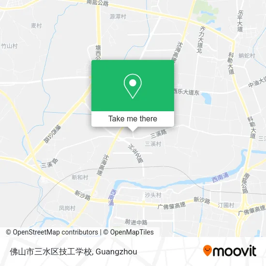 佛山市三水区技工学校 map