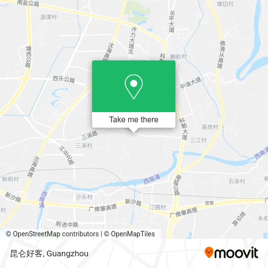 昆仑好客 map