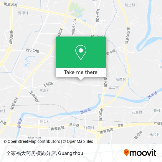 全家福大药房横岗分店 map