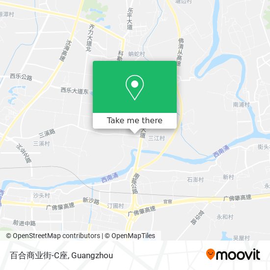 百合商业街-C座 map