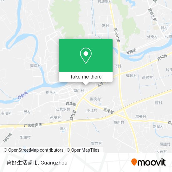曾好生活超市 map