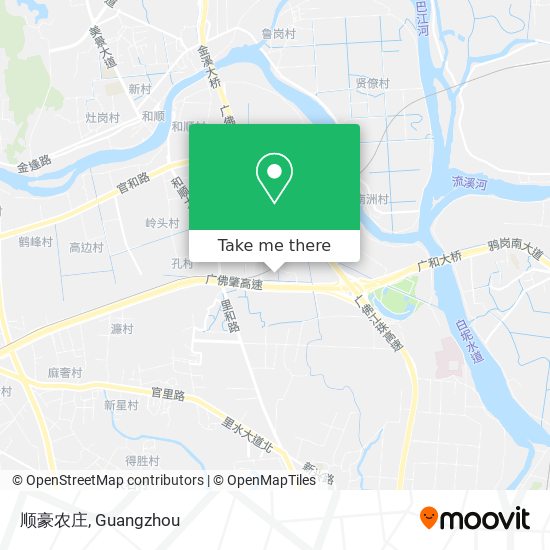 顺豪农庄 map