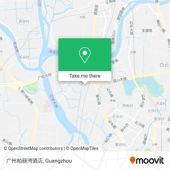 广州柏丽湾酒店 map