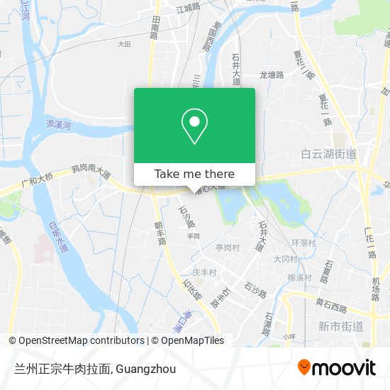 兰州正宗牛肉拉面 map