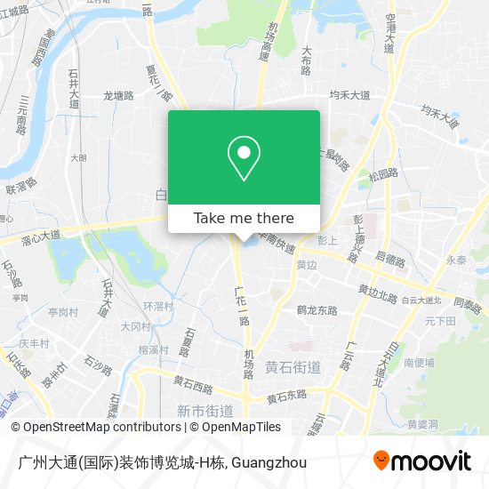 广州大通(国际)装饰博览城-H栋 map