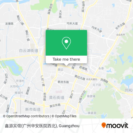 鑫源宾馆(广州华安医院西北) map
