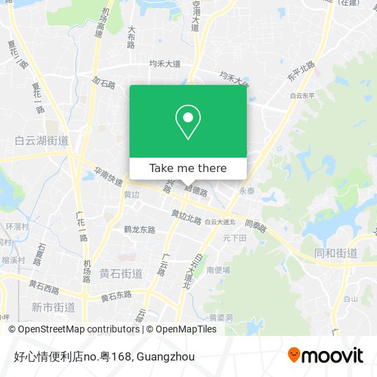 好心情便利店no.粤168 map
