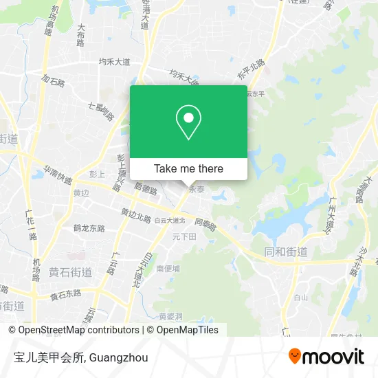 宝儿美甲会所 map
