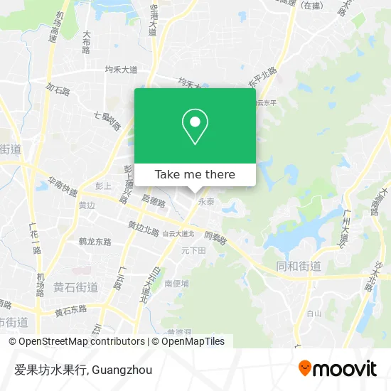 爱果坊水果行 map