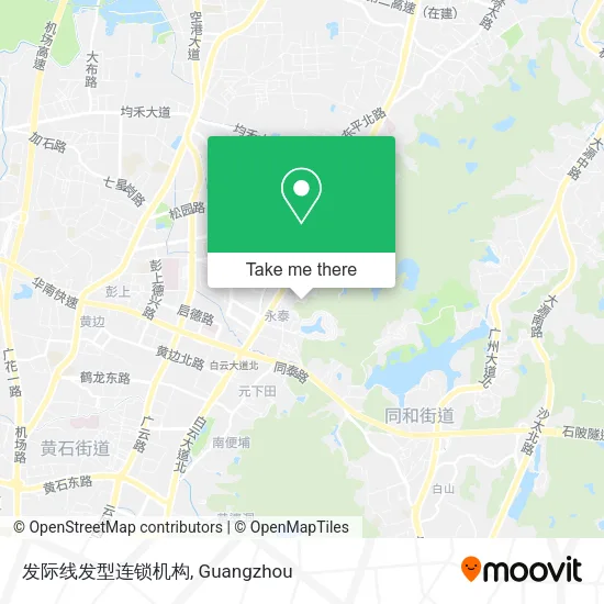 发际线发型连锁机构 map
