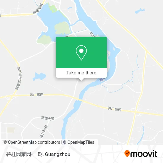 碧桂园豪园-一期 map