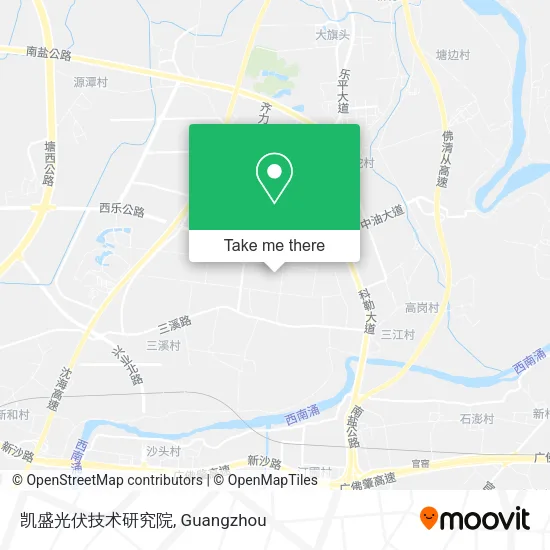 凯盛光伏技术研究院 map