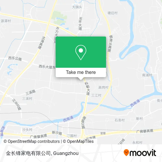 金长锋家电有限公司 map
