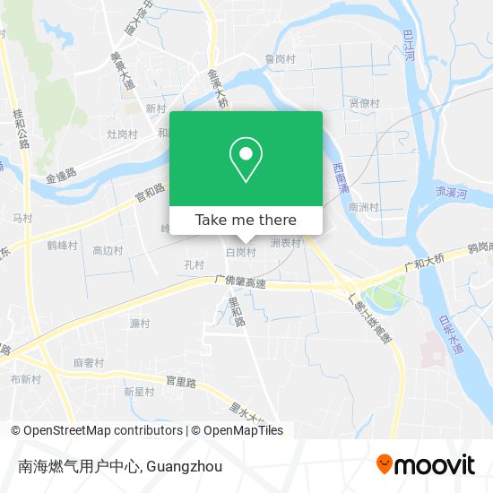 南海燃气用户中心 map