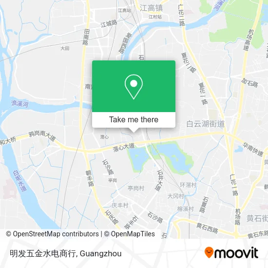 明发五金水电商行 map