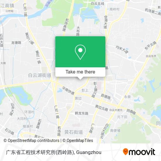 广东省工程技术研究所(西岭路) map