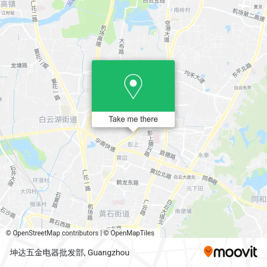 坤达五金电器批发部 map