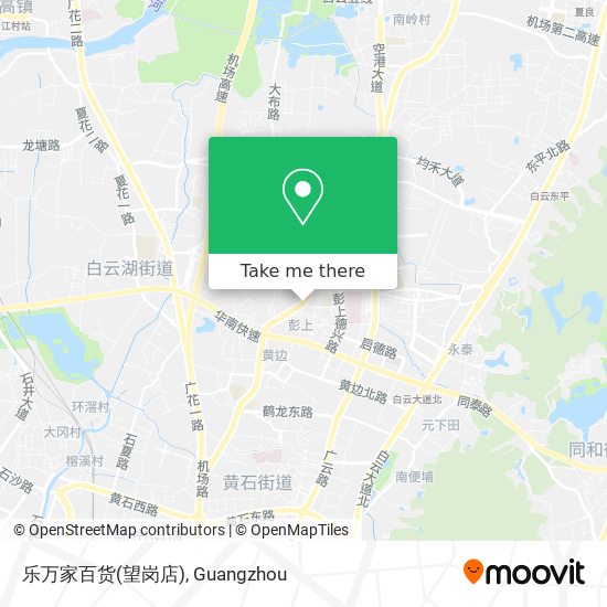 乐万家百货(望岗店) map
