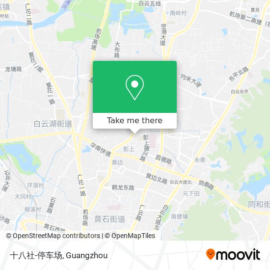 十八社-停车场 map