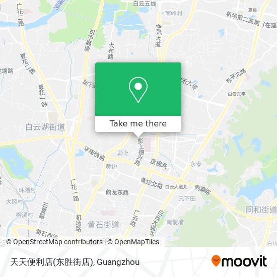 天天便利店(东胜街店) map