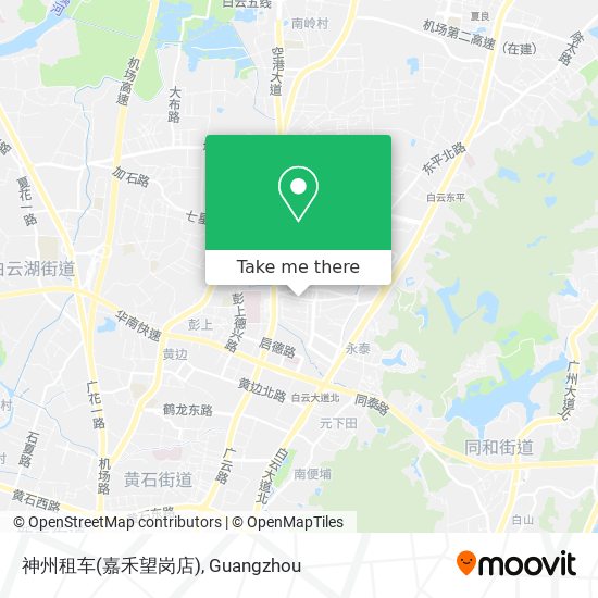 神州租车(嘉禾望岗店) map