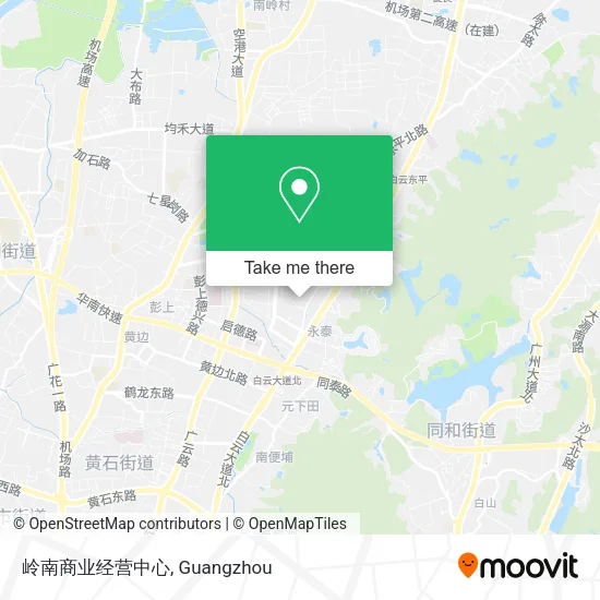 岭南商业经营中心 map