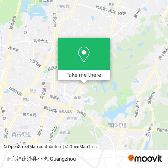 正宗福建沙县小吃 map
