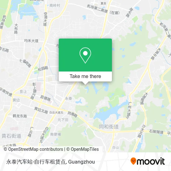 永泰汽车站-自行车租赁点 map