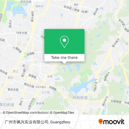 广州市枫兴实业有限公司 map