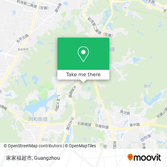 家家福超市 map