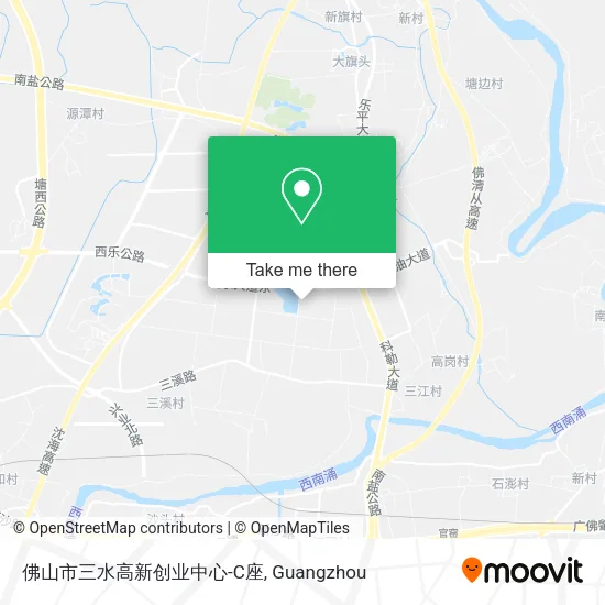 佛山市三水高新创业中心-C座 map