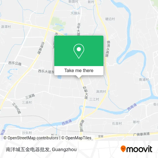 南洋城五金电器批发 map