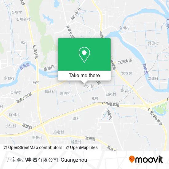 万宝金品电器有限公司 map