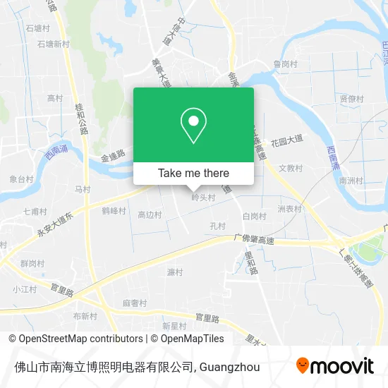 佛山市南海立博照明电器有限公司 map
