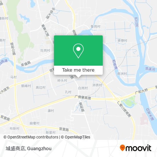 城盛商店 map