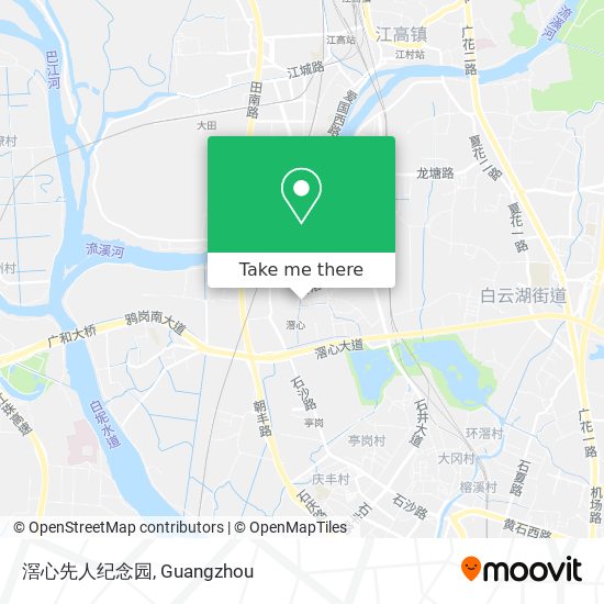 滘心先人纪念园 map