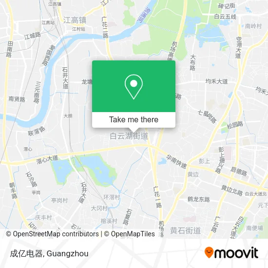 成亿电器 map