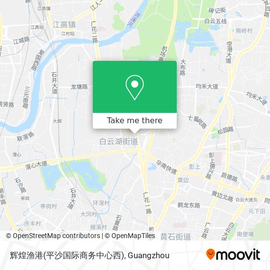 辉煌渔港(平沙国际商务中心西) map