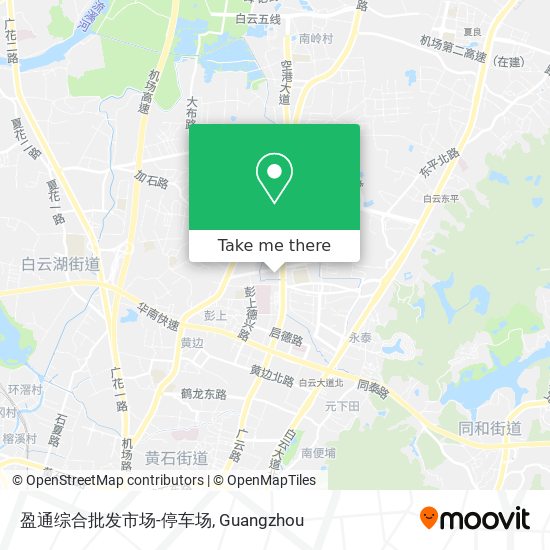 盈通综合批发市场-停车场 map