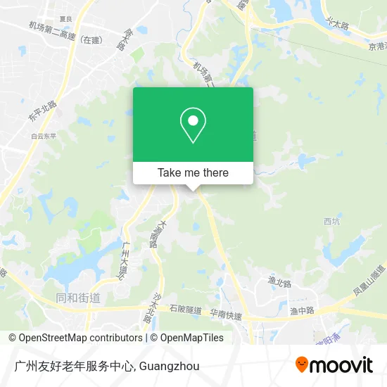 广州友好老年服务中心 map