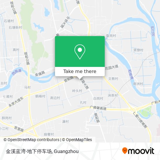 金溪蓝湾-地下停车场 map