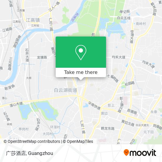 广莎酒店 map